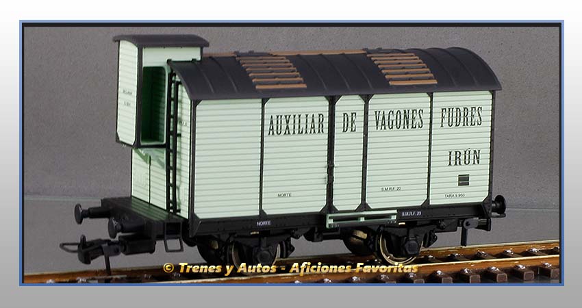 Vagón transporte de vino "Auxiliar de Vagones Fudres" - Norte